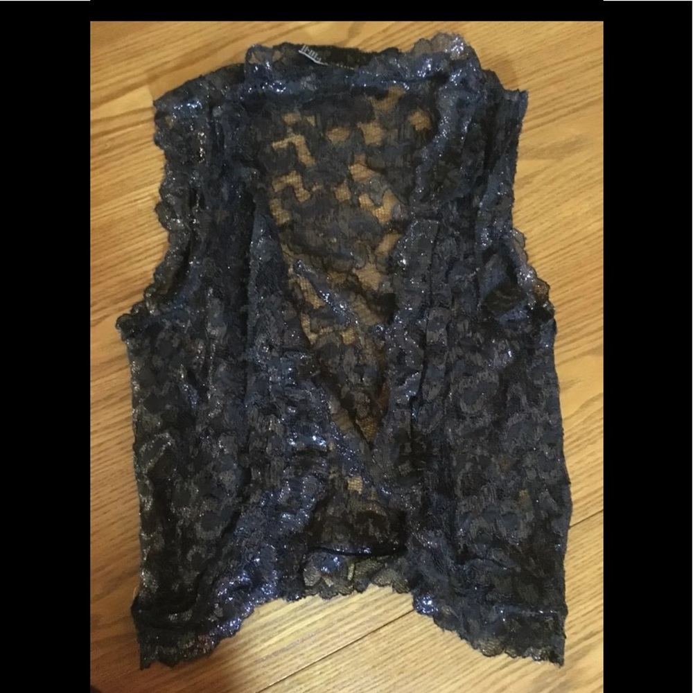 Juniors Fashion Web Vest size small